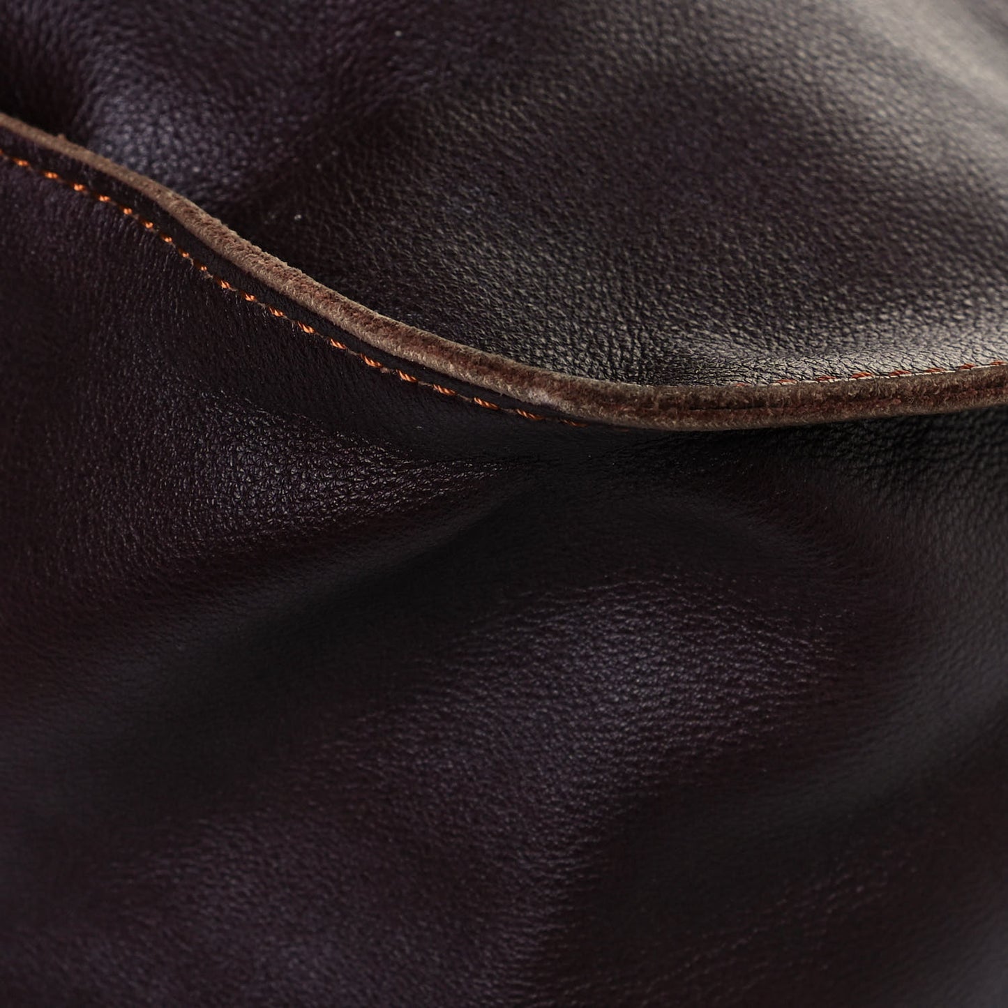 Calfskin Large Marcie Satchel Truffle