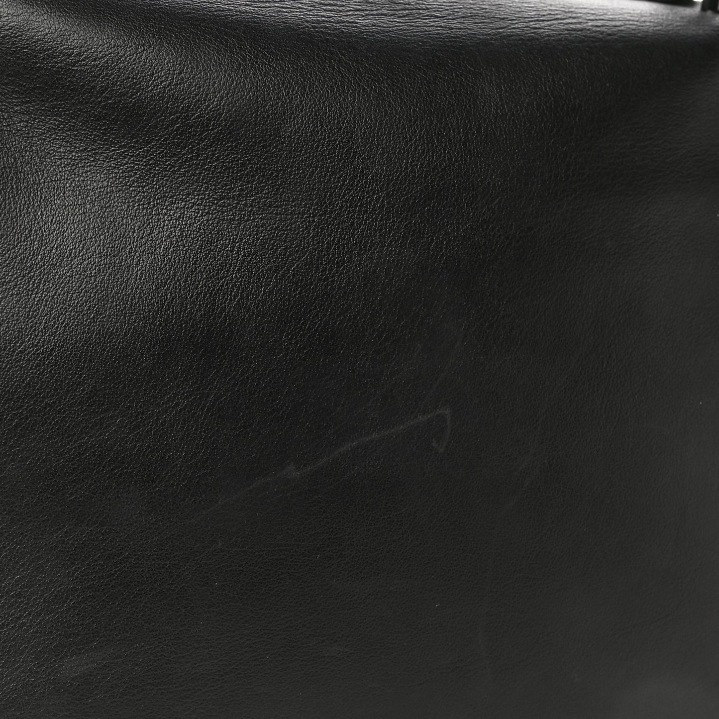 Calfskin Large Natalia Chain Bag Black