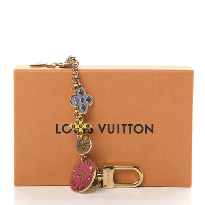 Louis Vuitton Enamel Looping Key Chain Bag Charm Multicolor 5 of 5