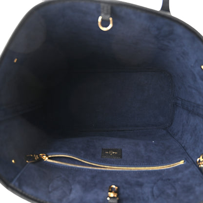 Louis Vuitton Empreinte Monogram Giant Neverfull MM Black 8 of 10