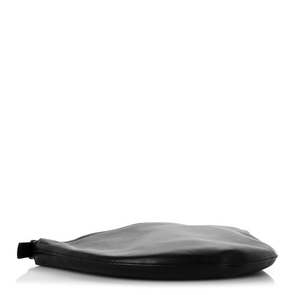 The Row Finely Grained Calfskin Jouvette Bag Black 4 of 11