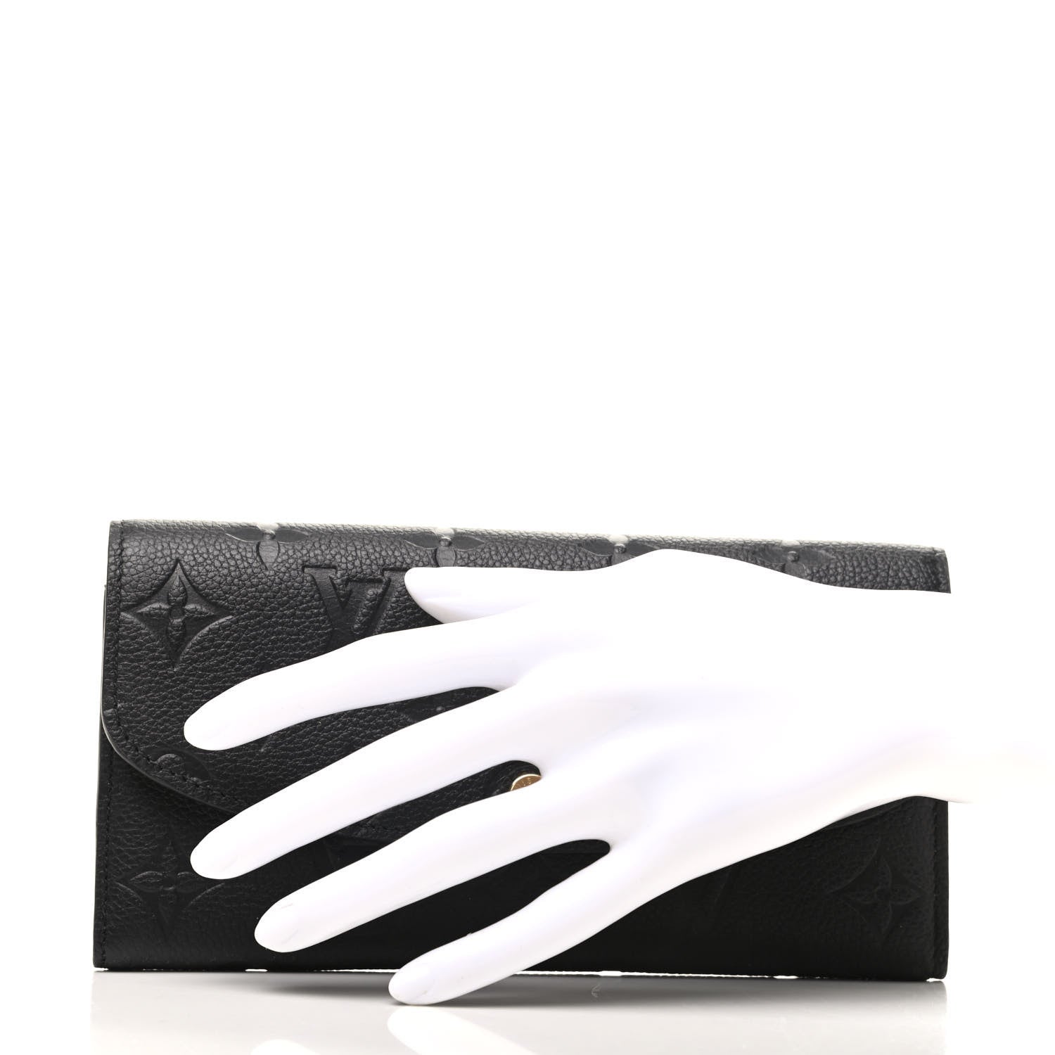 Louis Vuitton Empreinte Emilie Wallet Black Dune 2 of 8