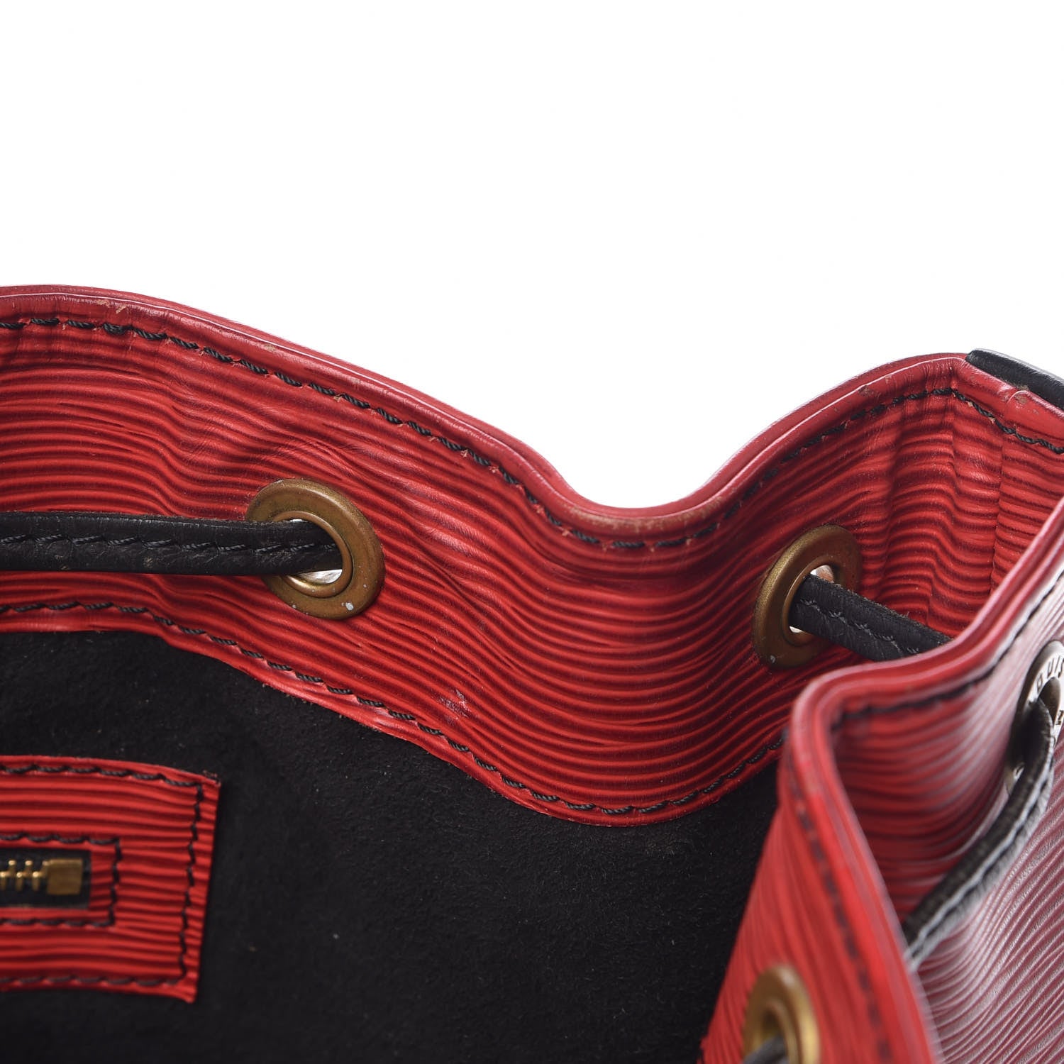 Louis Vuitton Epi Petit Noe Red Black 11 of 27