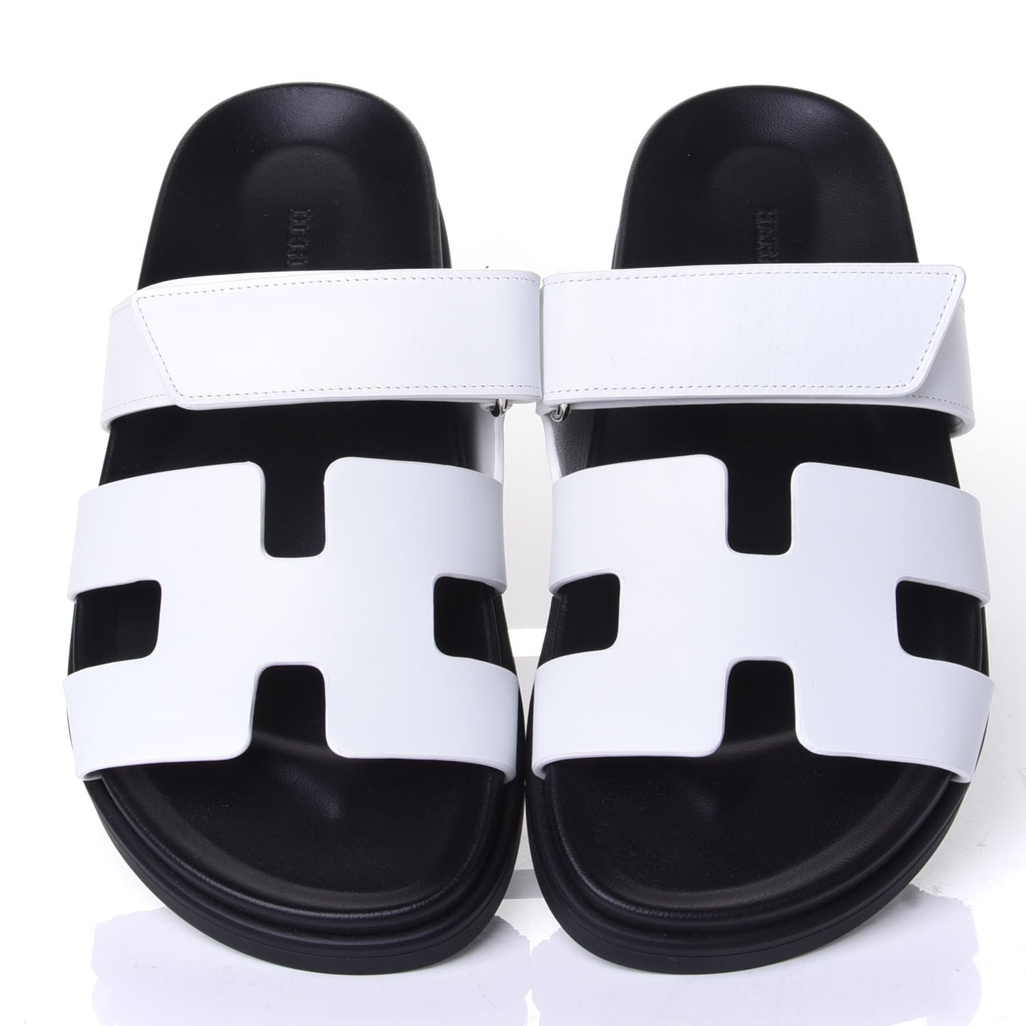 Calfskin Womens Chypre Sandals 38.5 White