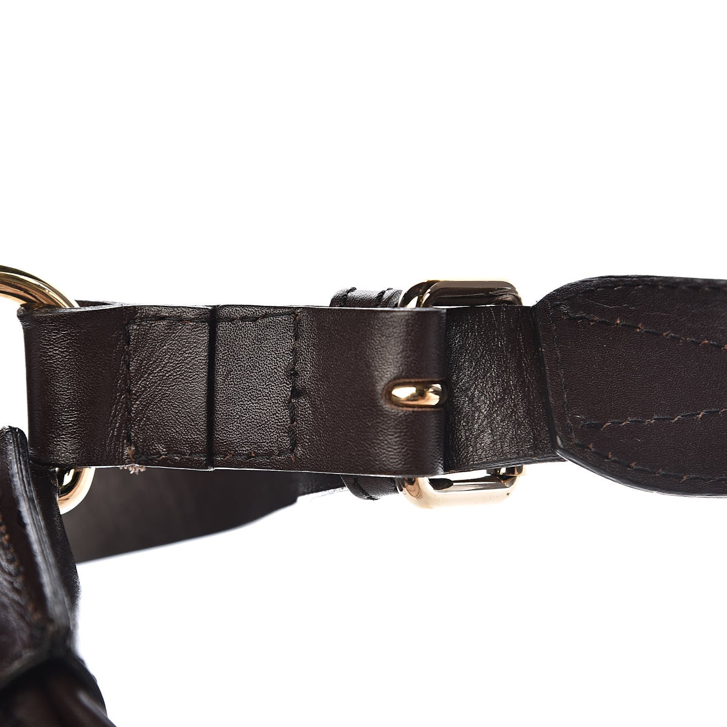Burberry Haymarket Check Brooklyn Hobo Chocolate 8 of 11