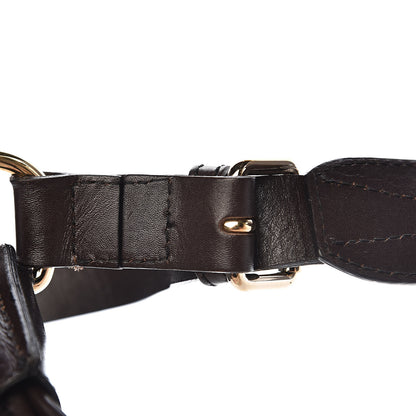 Burberry Haymarket Check Brooklyn Hobo Chocolate 8 of 11
