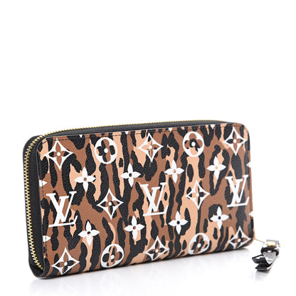 Louis Vuitton Monogram Giant Jungle Zippy Wallet Black 2 of 7