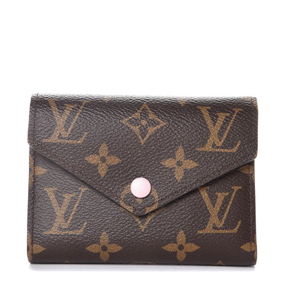 Louis Vuitton Monogram Victorine Wallet Rose Ballerine 1 of 7