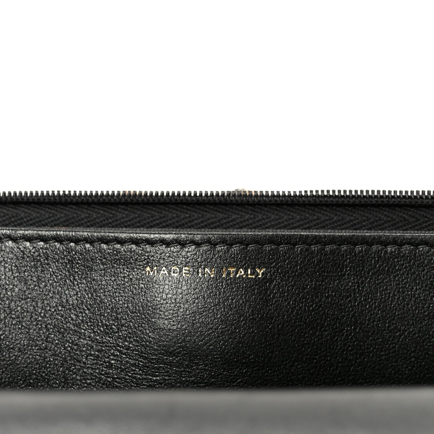 Pearly Lambskin Quilted Charms Wallet On Chain WOC Black