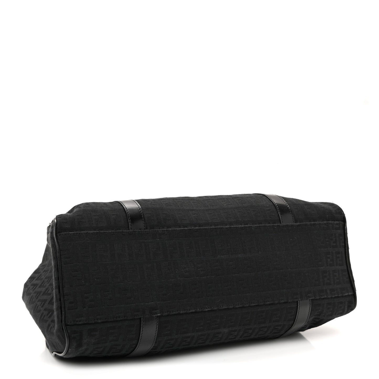 Zucchino Vitello Shoulder Bag Black