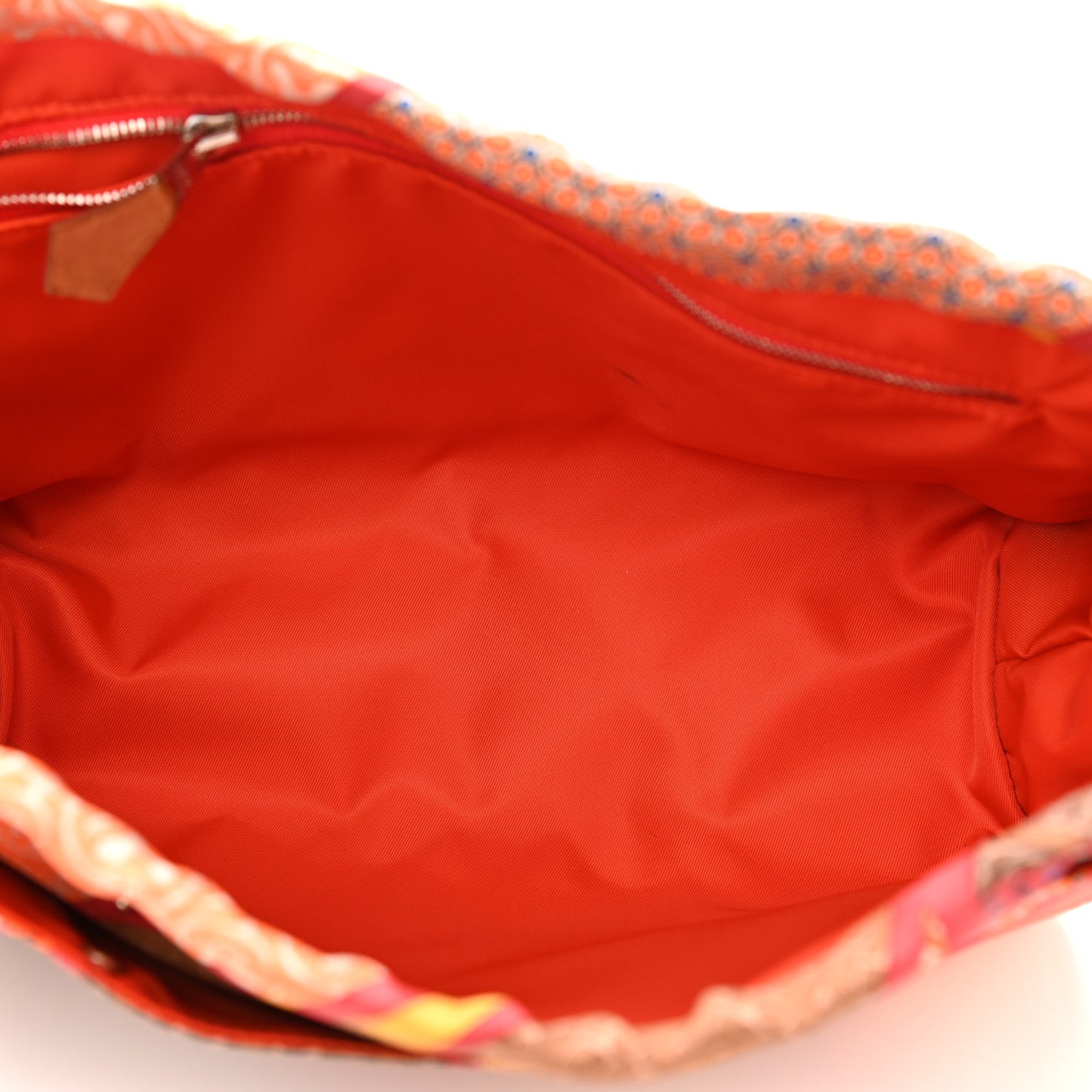 Silk Barenia Carre en Cravates Fourbi 25 MM Pouch Flamingo Pink Deer Brown
