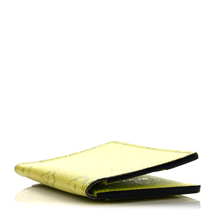 Louis Vuitton Monogram Taiga Pocket Organizer Yellow 3 of 11