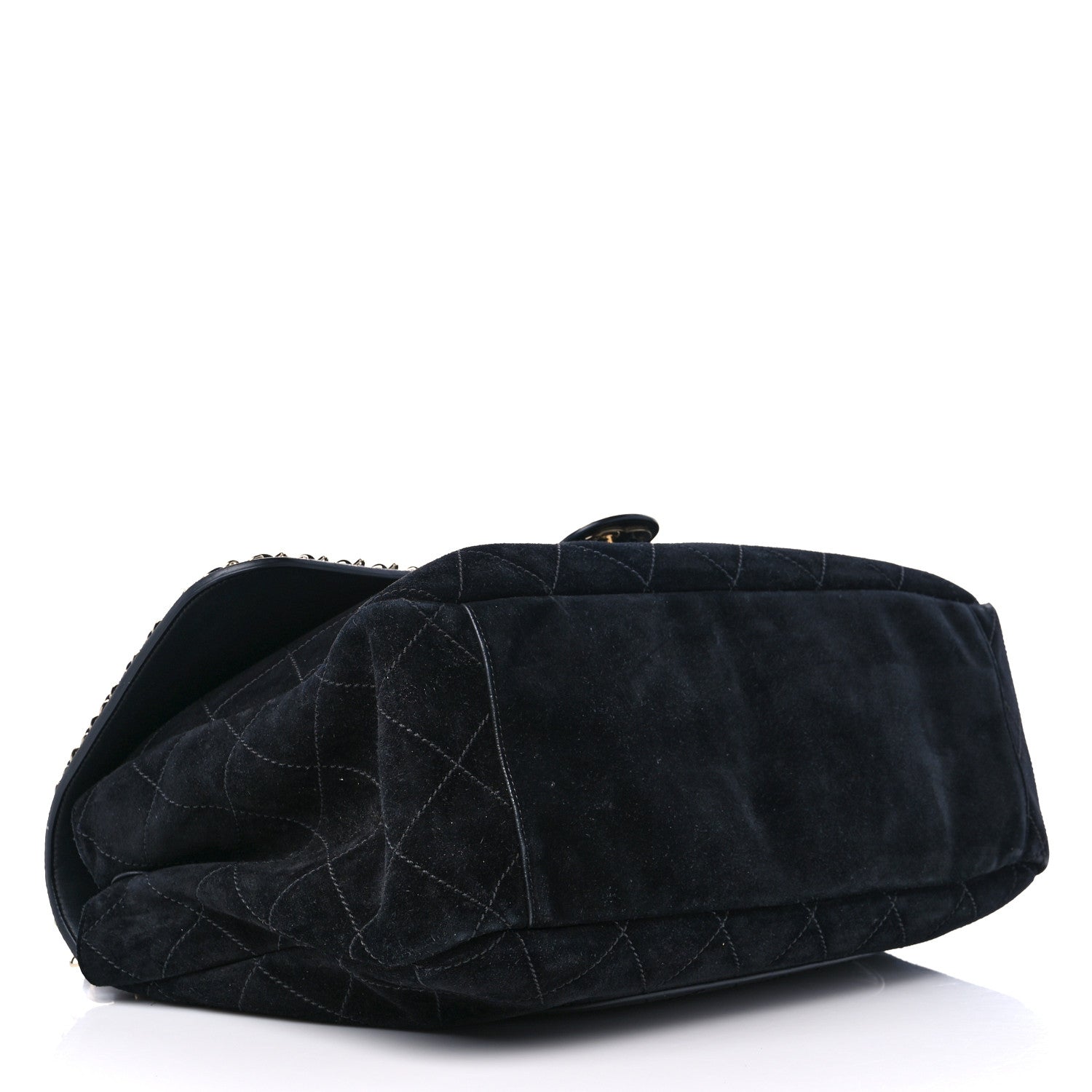 Chanel x Pharrell Williams Suede Lambskin XXL Flap Bag Black 4 of 18