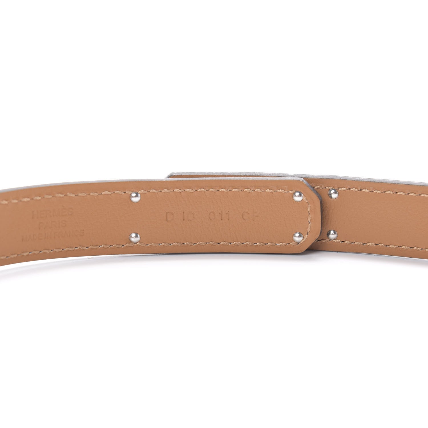 Hermes Epsom Kelly Belt Etoupe 4 of 4