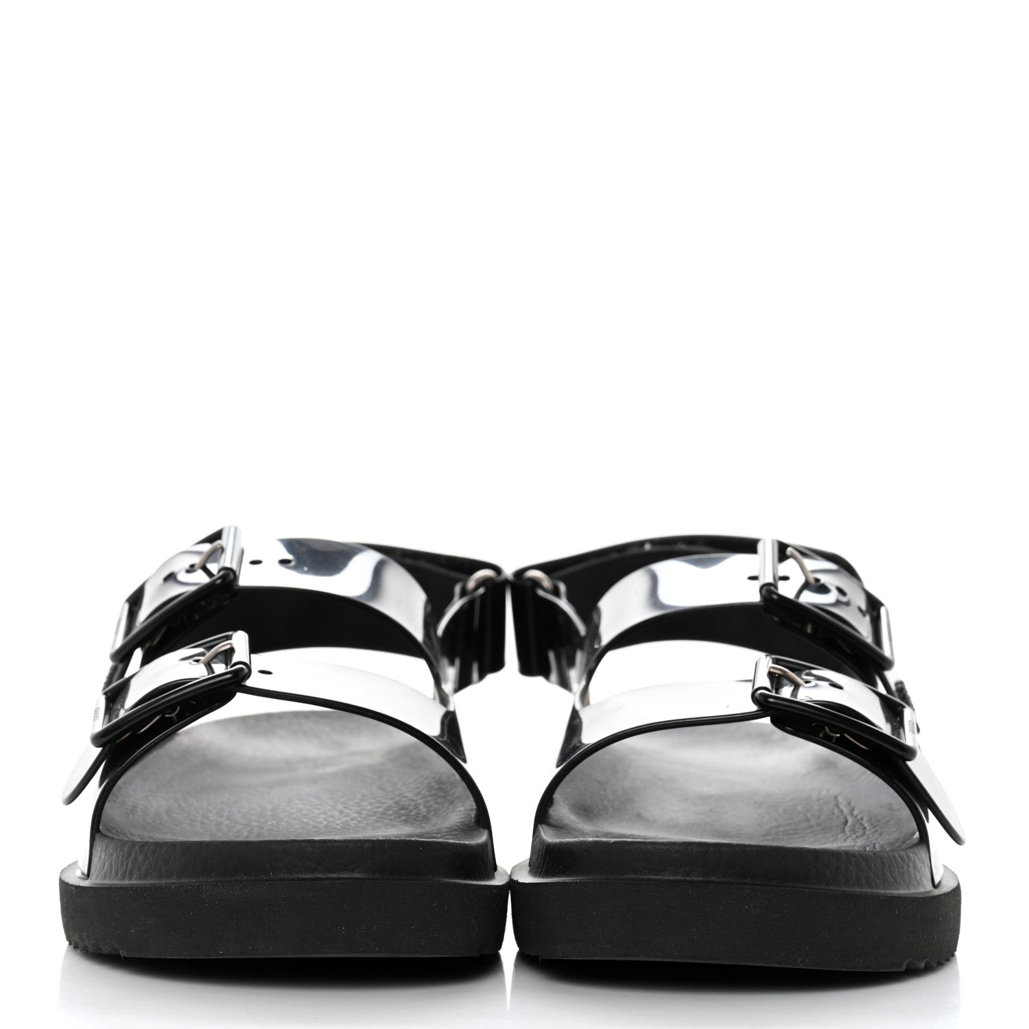 Gucci Rubber Mini Double G Womens Isla Dad Sandals 37 Black 5 of 16
