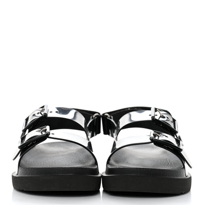 Gucci Rubber Mini Double G Womens Isla Dad Sandals 37 Black 5 of 16