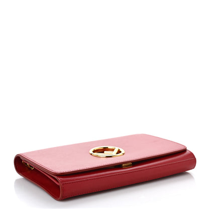 Fendi Vitello Liberty Lucido F is Fendi Wallet on Chain Fragola 3 of 7