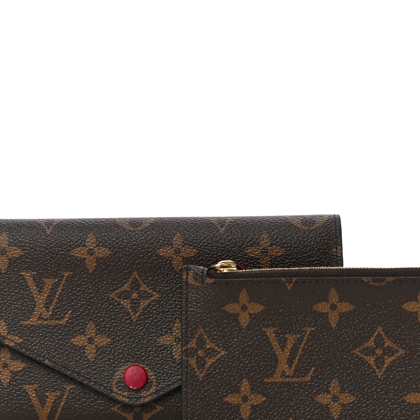 Monogram Josephine Wallet Fuchsia
