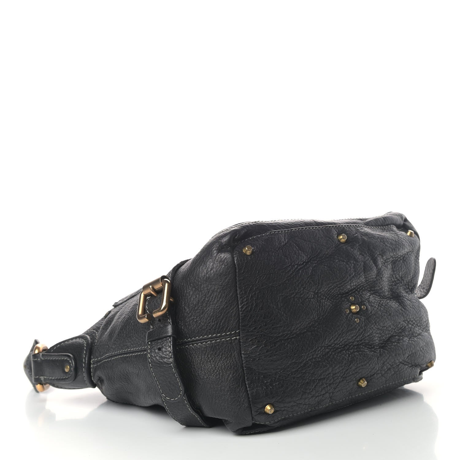 Chloe Calfskin Paddington Hobo Black 3 of 6