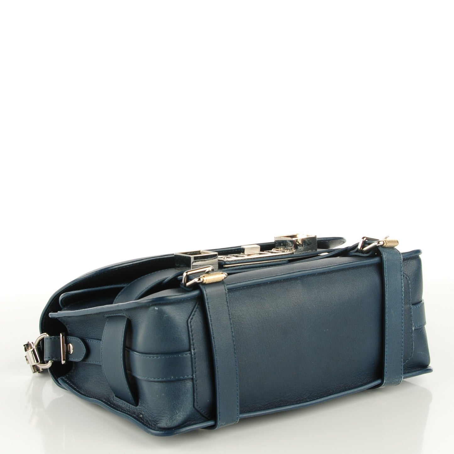 Calfskin PS11 Classic Shoulder Bag Nightclub