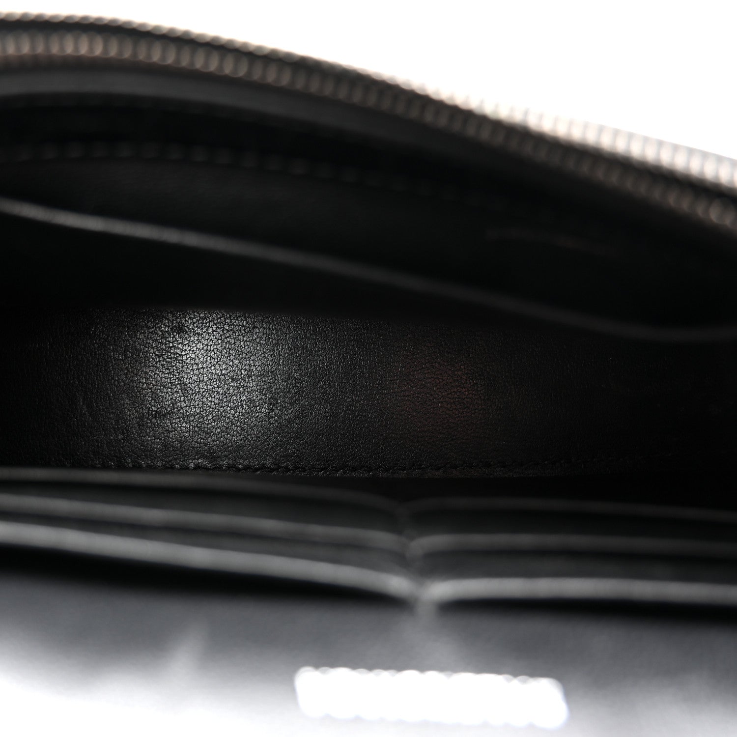 Balenciaga Shiny Calfskin Monochrome Crocodile Embossed Hourglass Chain Bag Black 5 of 9