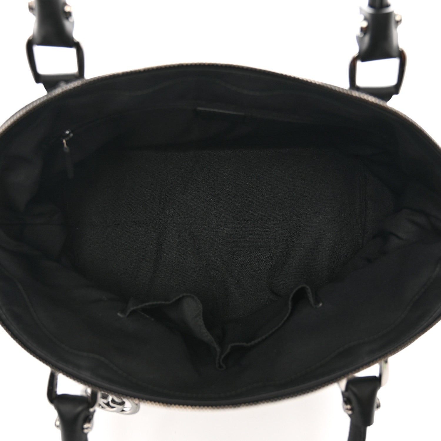 Gucci Guccissima Medium GG Charm Dome Satchel Black 6 of 10