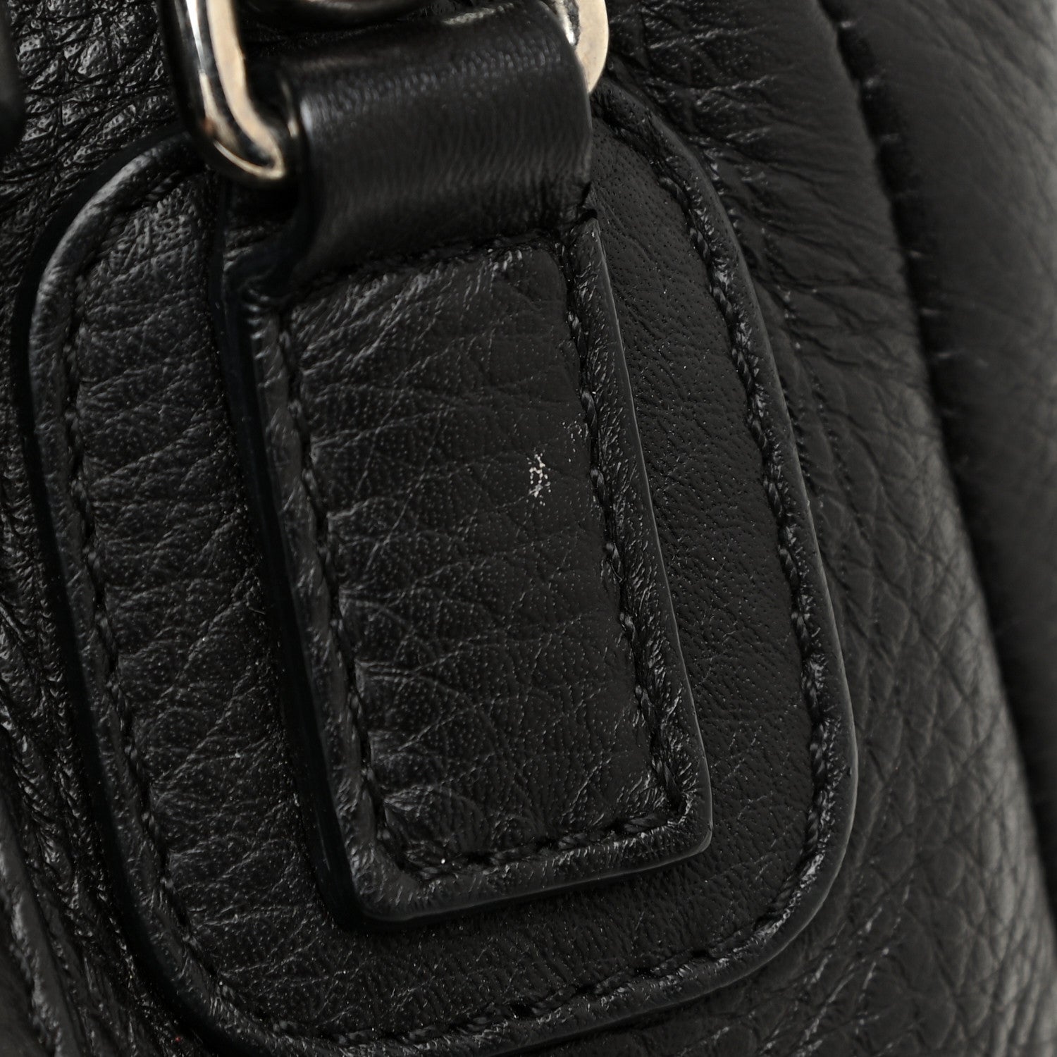 Givenchy Pebbled Calfskin Small Pandora Pure Flap Bag Dark Brown 27 of 30