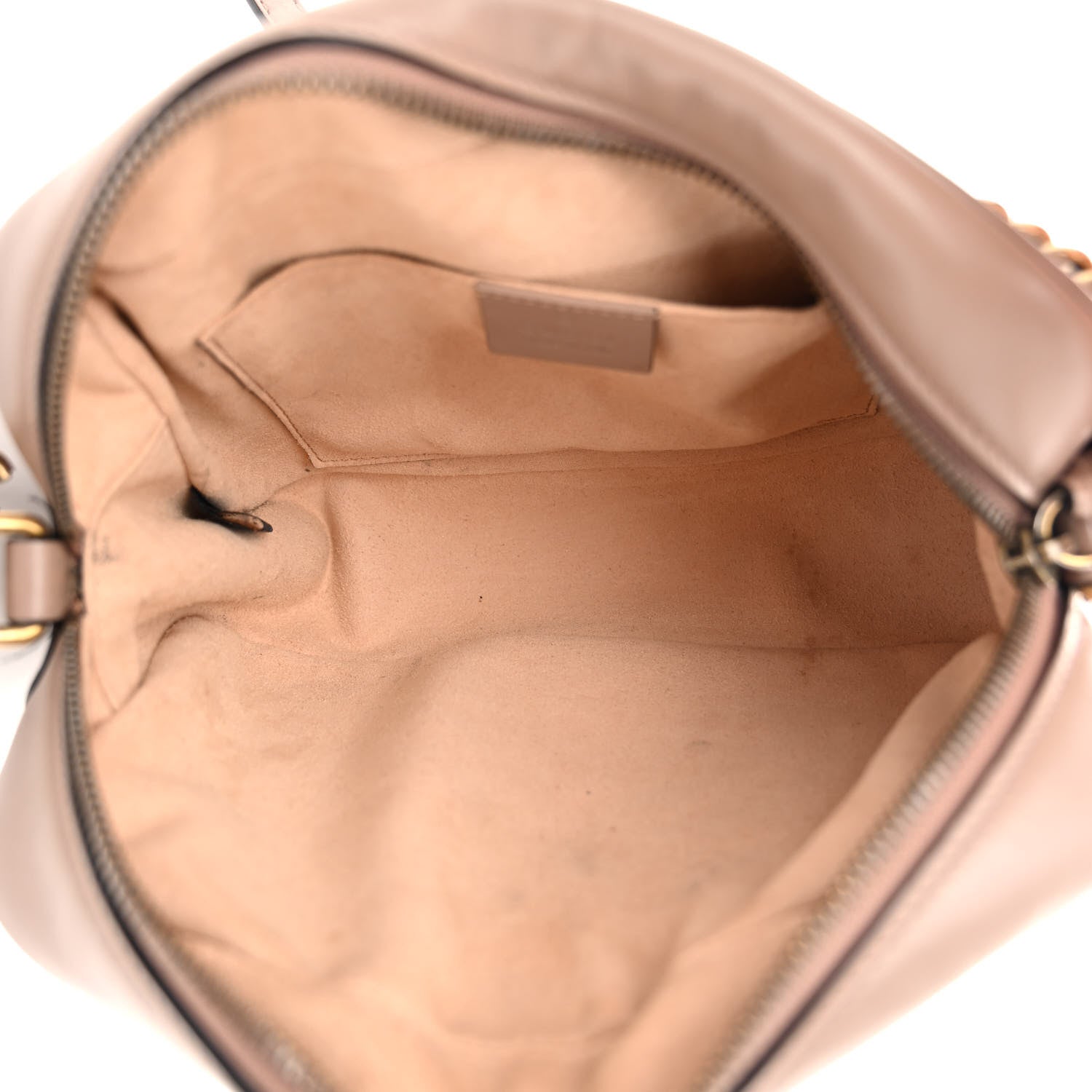 Gucci Calfskin Matelasse Small GG Marmont Chain Shoulder Bag Porcelain Rose 5 of 12