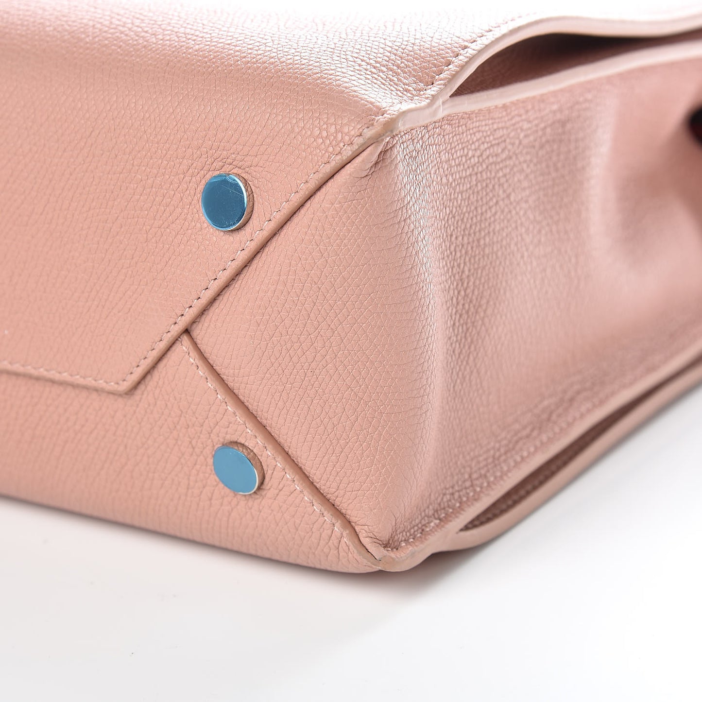 Grained Calfskin Plate Medium Portfolio Vieux Rose