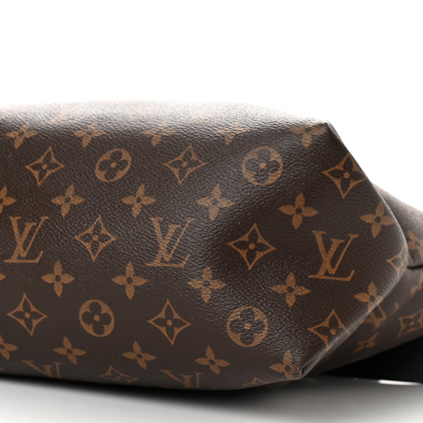 Monogram Flower Zipped Tote MM Black