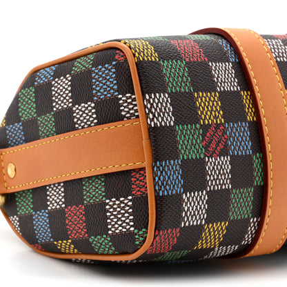 Louis Vuitton LV Vers Damier Ebene Keepall Bandouliere 25 9 of 10
