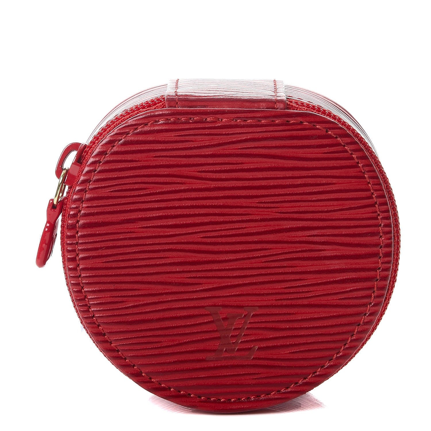 Louis Vuitton Epi Ecrin Bijoux 8cm Jewelry Box Red 1 of 7