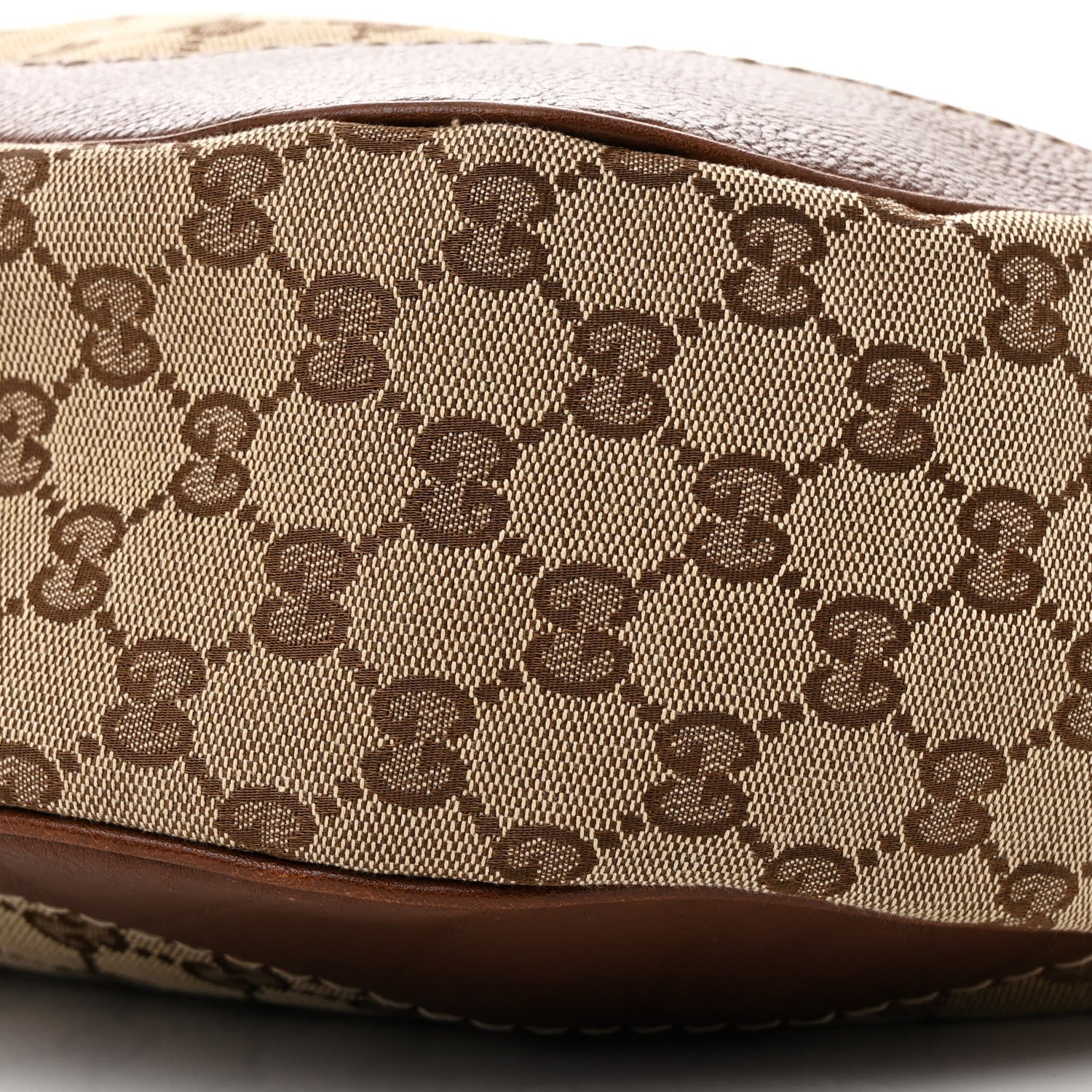 Gucci Monogram Medium Charlotte Hobo Brown 10 of 13