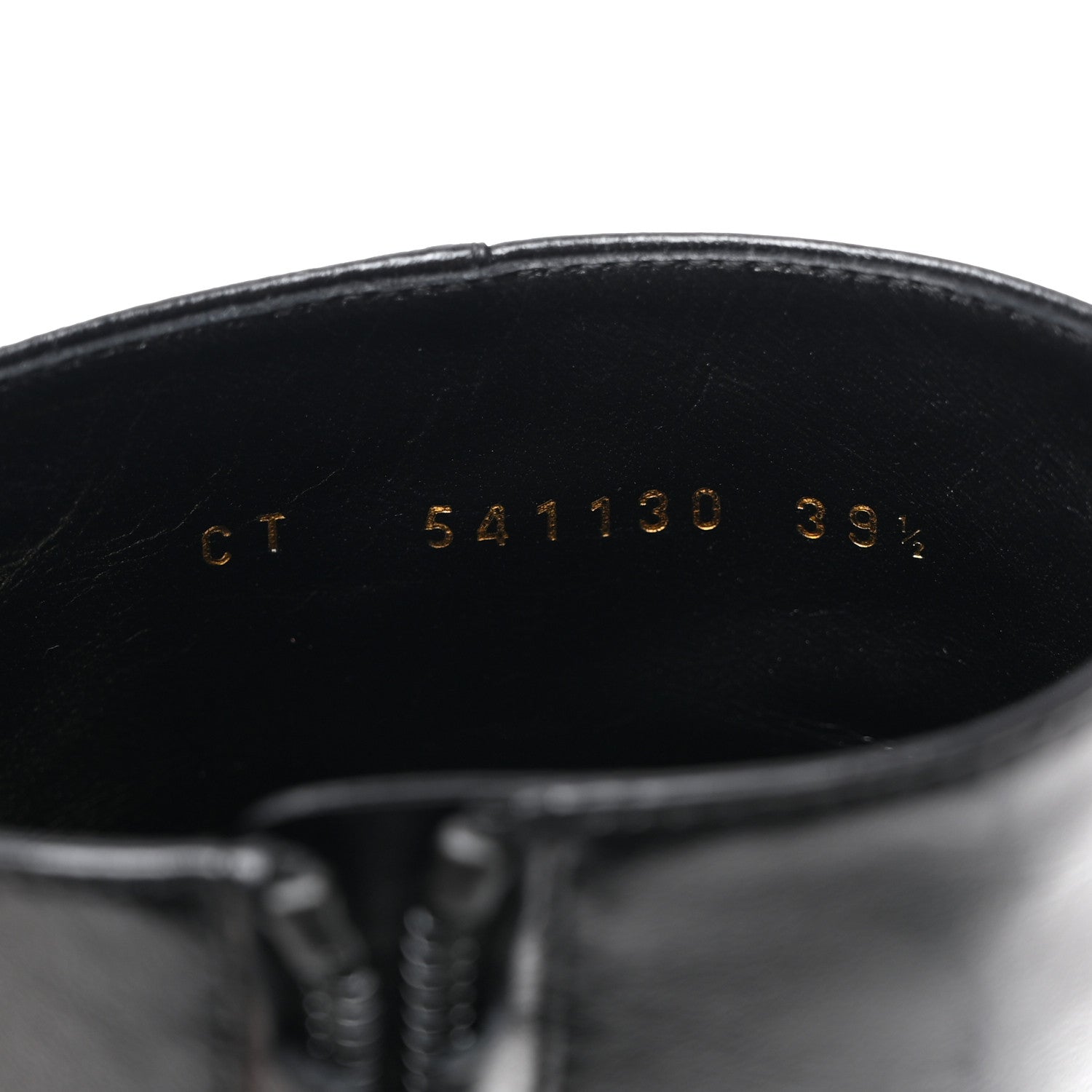 Saint Laurent Nappa Vendome Loulou Ankle Zip Boots 39.5 Black 6 of 9