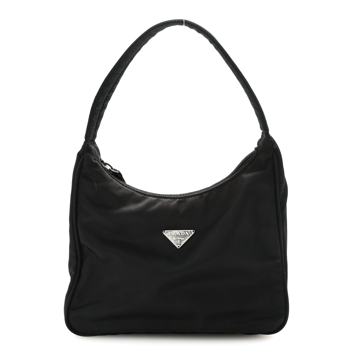 Tessuto Nylon Sport Mini Shoulder Bag Black