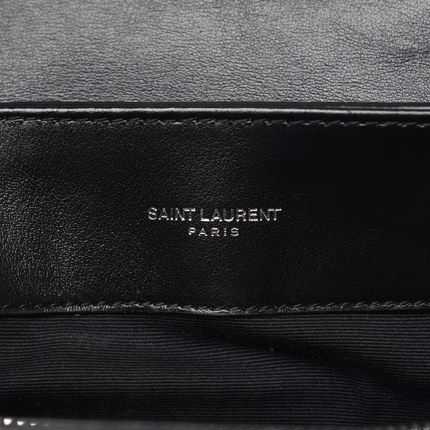 Calfskin Y Quilted Monogram Medium Loulou Satchel Black