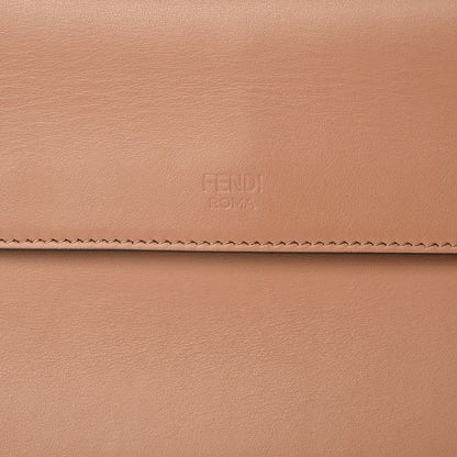 Fendi Vitello Century F is Fendi FF Embossed Kan I Shoulder Bag Orzo Tobacco 14 of 20