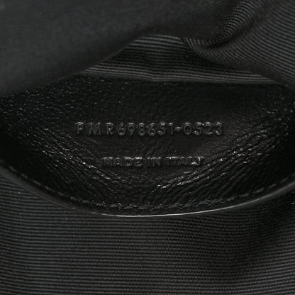 Saint Laurent Lambskin Quilted Maxi Icare Shopping Tote Black 9 of 12