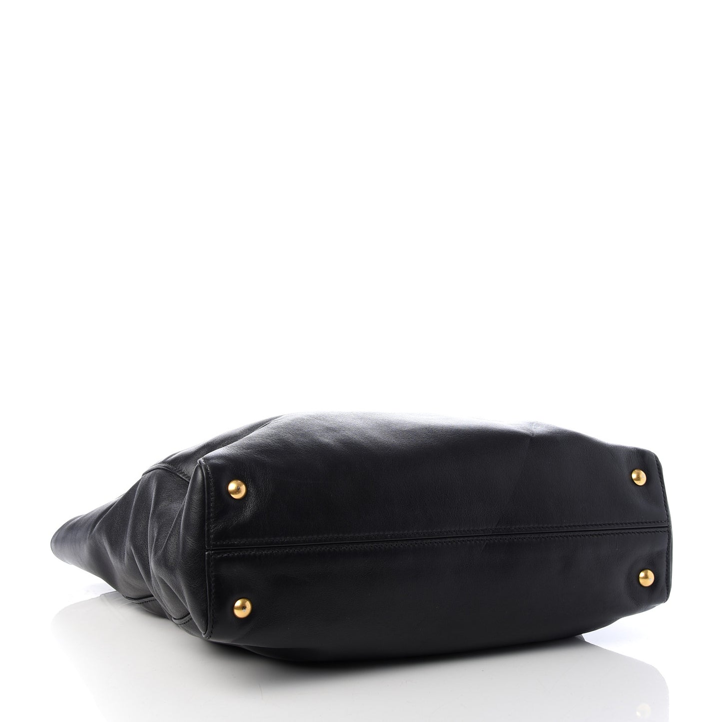 Vitello Soft Calf Tote Black