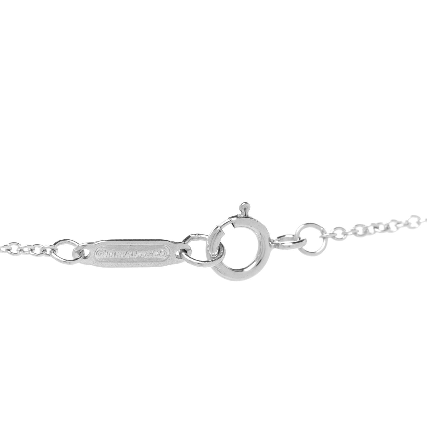 Tiffany Platinum Diamond Medium Victoria Necklace 4 of 6