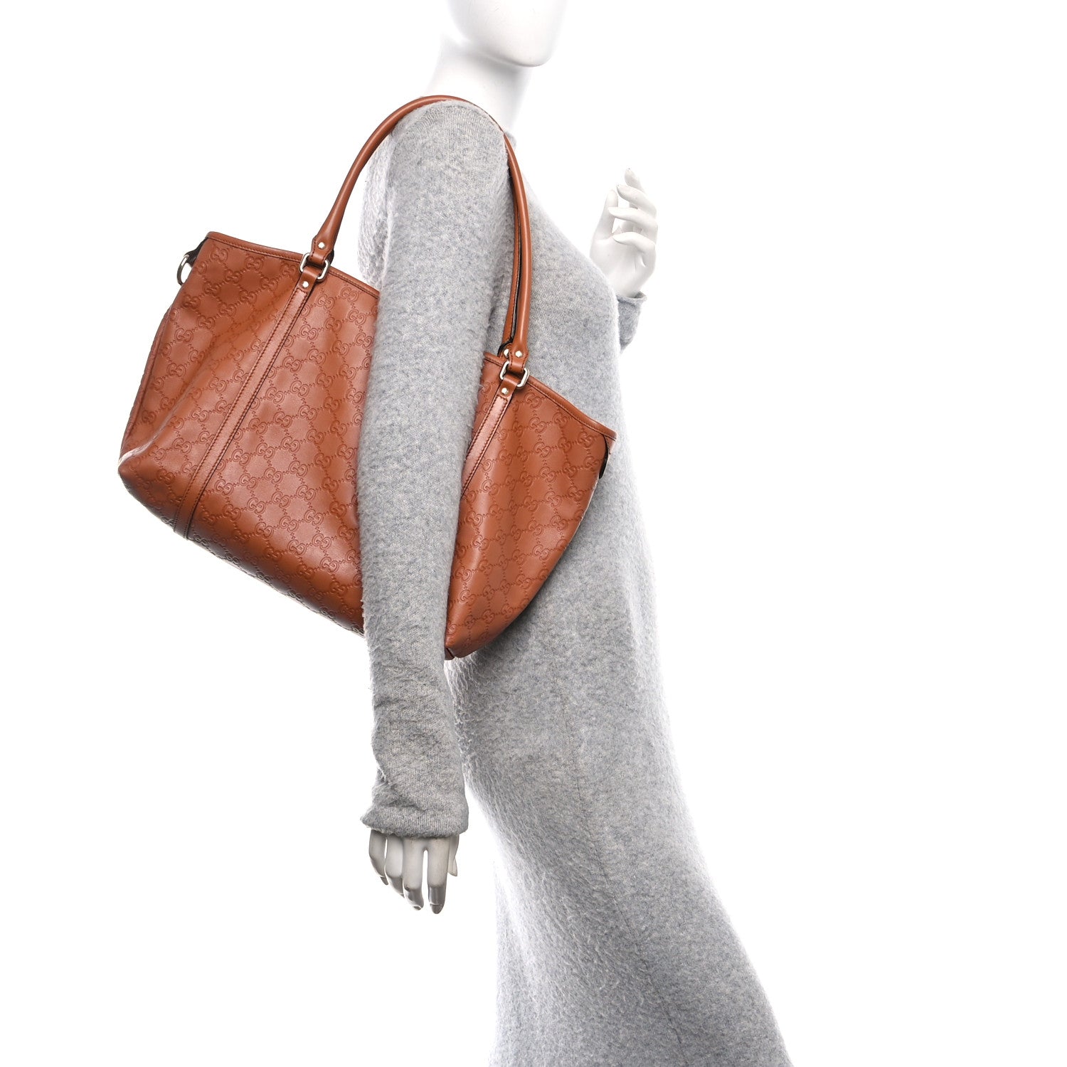 Gucci Guccissima Vitello Tender Medium Joy Tote Saffron 2 of 10