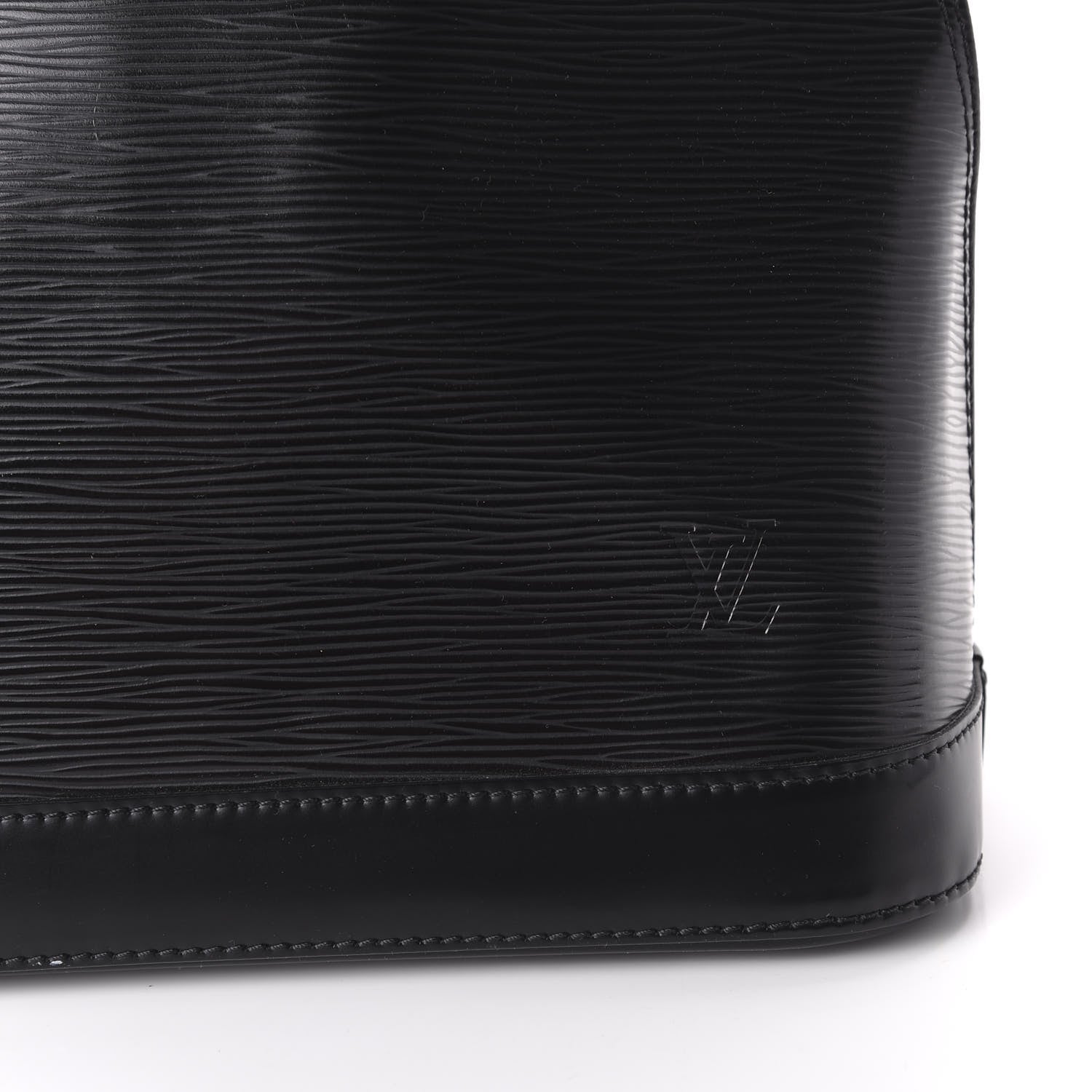 Louis Vuitton Epi Alma MM Black 9 of 9