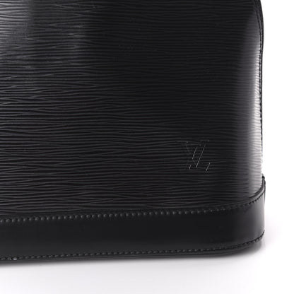 Louis Vuitton Epi Alma MM Black 9 of 9