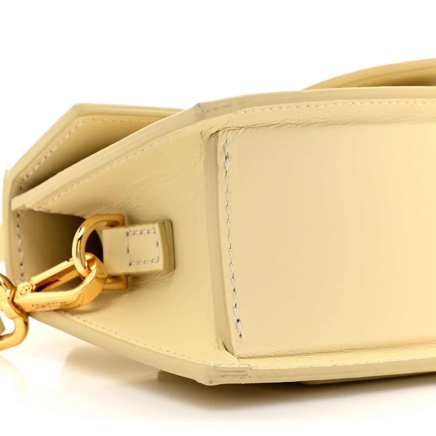 Smooth Calfskin Le Bambino Pale Yellow