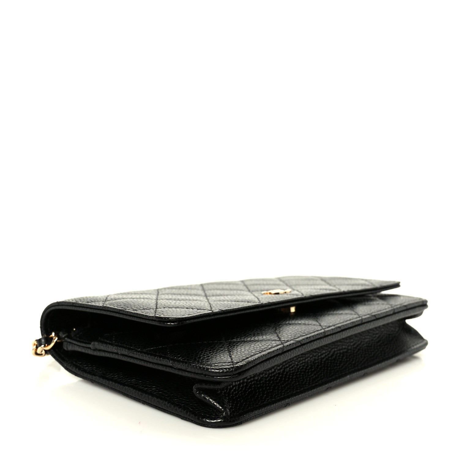 Chanel Caviar Quilted Wallet on Chain WOC Black 6 of 21