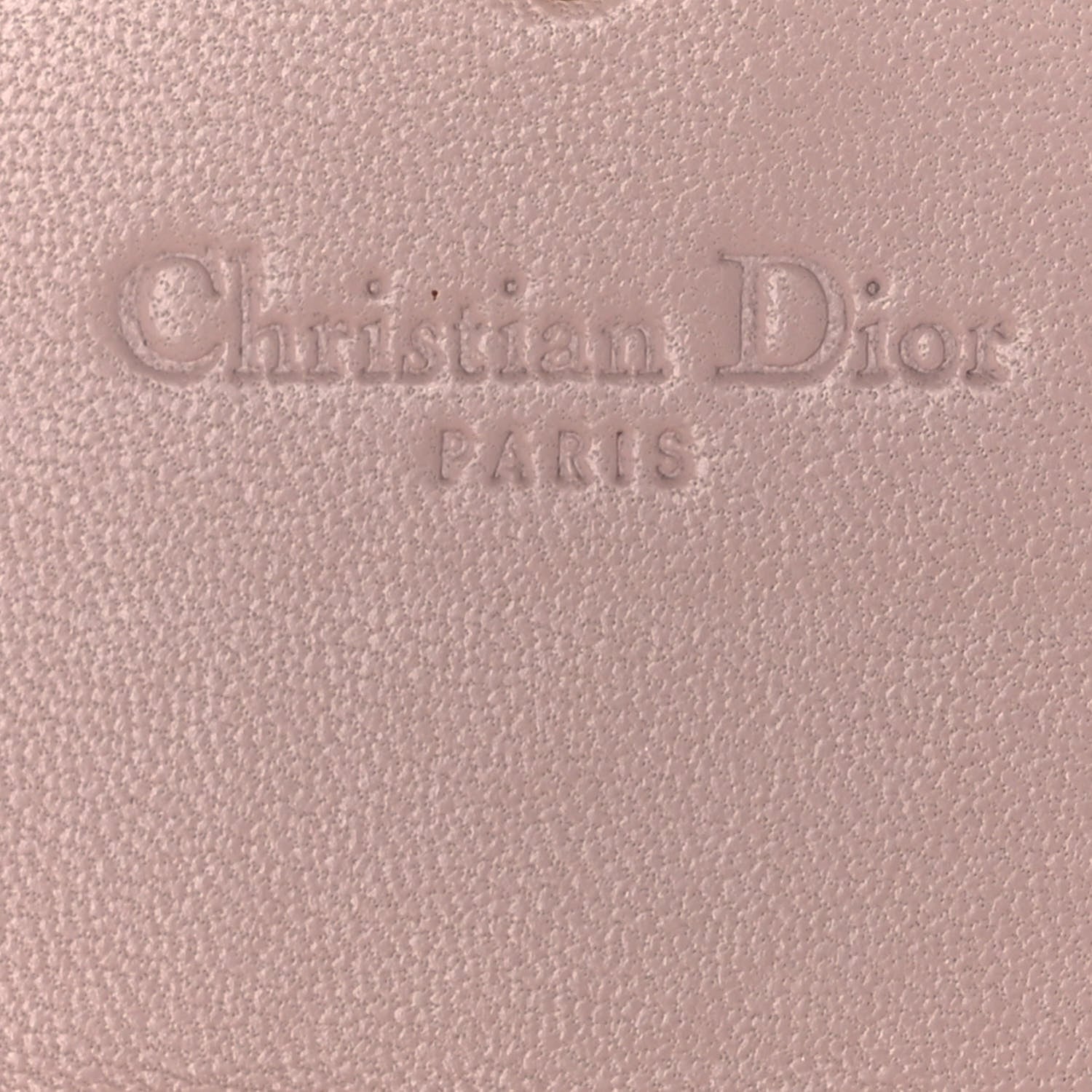 Christian Dior Lambskin Cannage Lady Dior Rendezvous Wallet On Chain Light Pink 6 of 11
