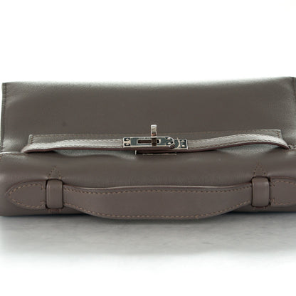 Hermes Swift Kelly Pochette Clutch Etain 11 of 18