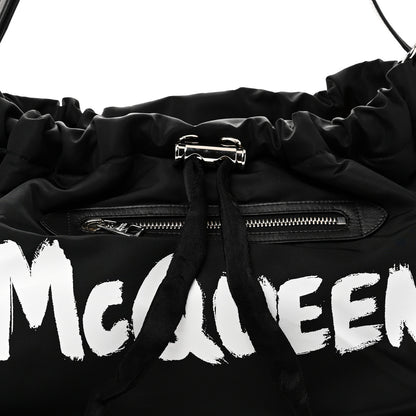 Alexander McQueen Nylon Medium Bundle Black White 7 of 9