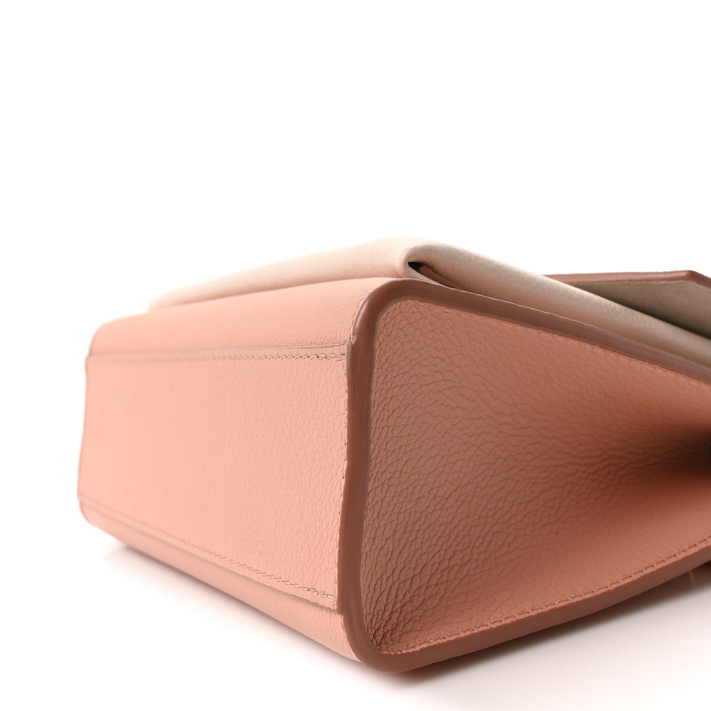 Soft Calfskin My Lockme Chain Bag Rose Trianon