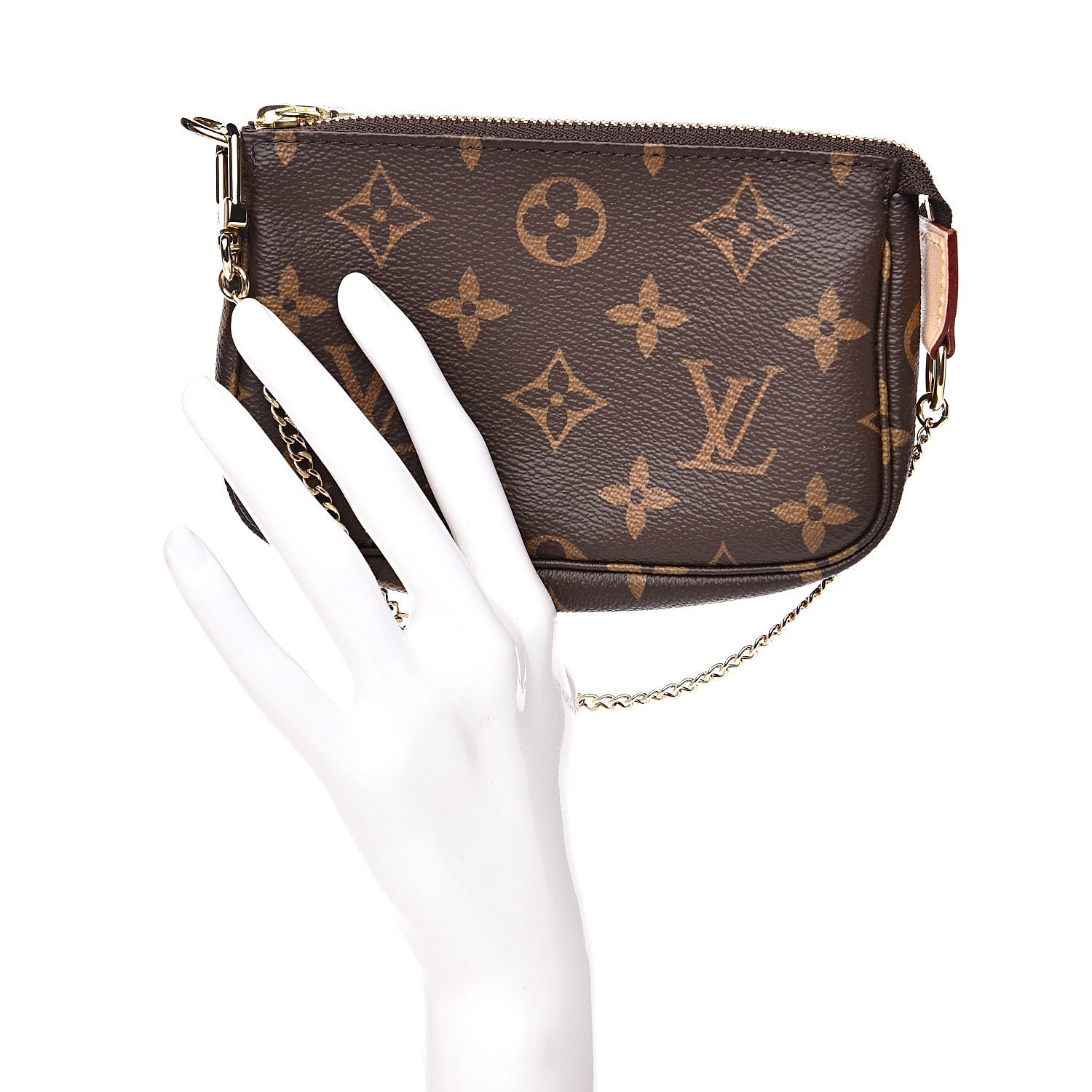 Louis Vuitton Monogram Mini Pochette Accessories 2 of 7